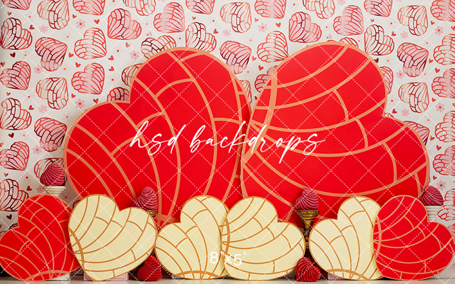 Heart Conchas - HSD Photography Backdrops