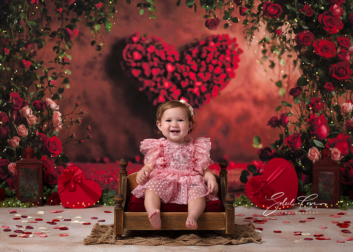 Heartfelt Blooms (sweep options) - HSD Photography Backdrops