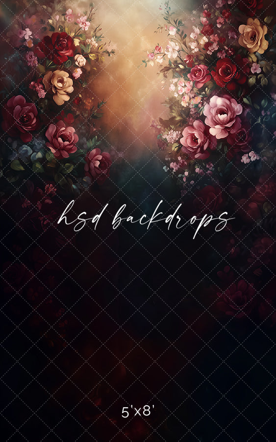 Beautiful Blooms (sweep options) - HSD Photography Backdrops
