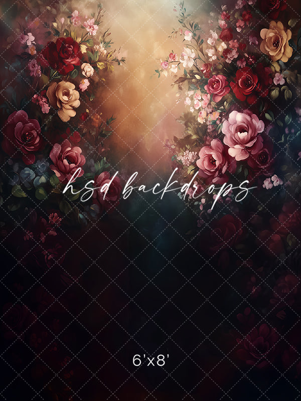 Beautiful Blooms (sweep options) - HSD Photography Backdrops