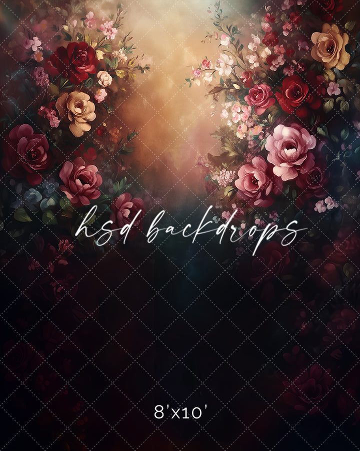 Beautiful Blooms (sweep options) - HSD Photography Backdrops