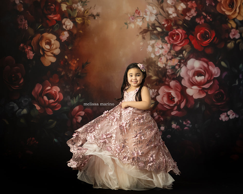 Beautiful Blooms (sweep options) - HSD Photography Backdrops