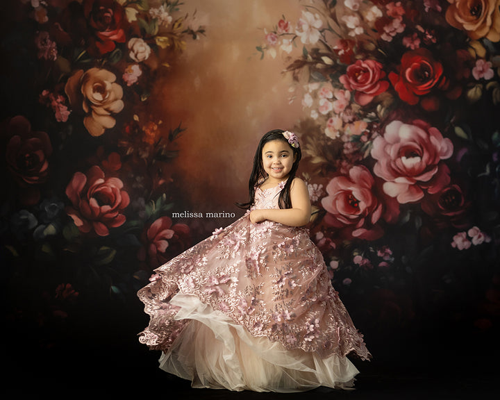 Beautiful Blooms (sweep options) - HSD Photography Backdrops