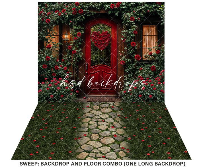 Heartfelt Welcome (sweep options) - HSD Photography Backdrops