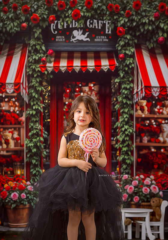 Cupid's Cafe & Gifts (sweep options) - HSD Photography Backdrops