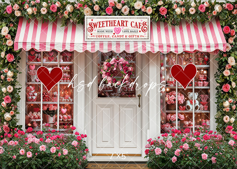 Lover's Lane Cafe (sweep options) - HSD Photography Backdrops