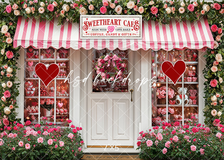 Lover's Lane Cafe (sweep options) - HSD Photography Backdrops