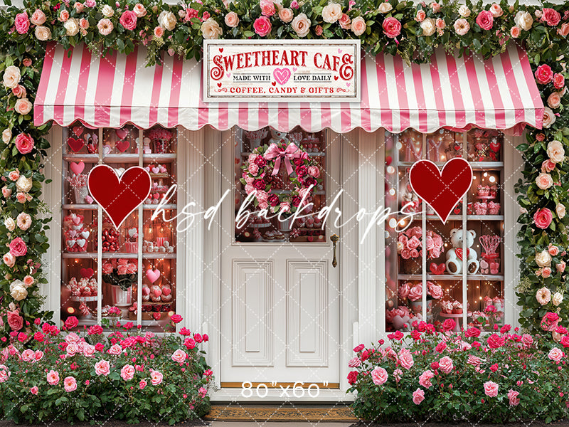 Lover's Lane Cafe (sweep options) - HSD Photography Backdrops
