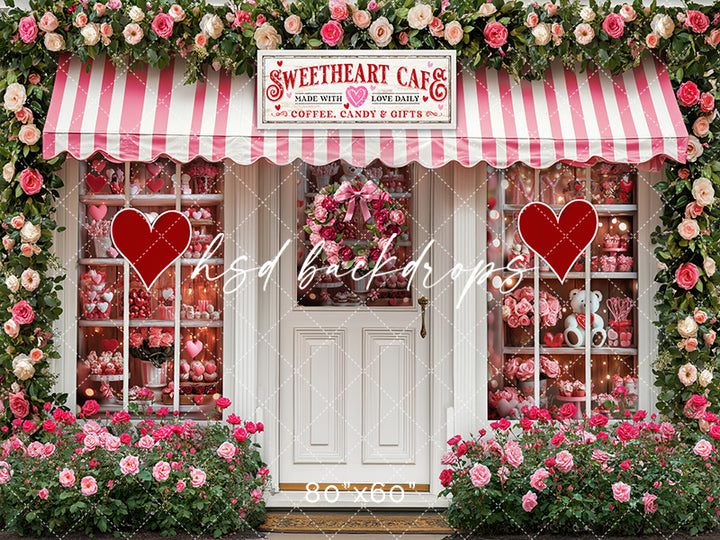Lover's Lane Cafe (sweep options) - HSD Photography Backdrops