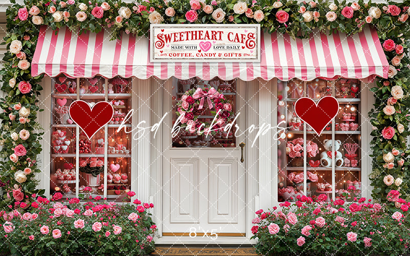 Lover's Lane Cafe (sweep options) - HSD Photography Backdrops
