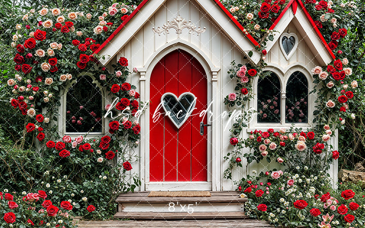 Home is Where the Heart is (sweep options) - HSD Photography Backdrops