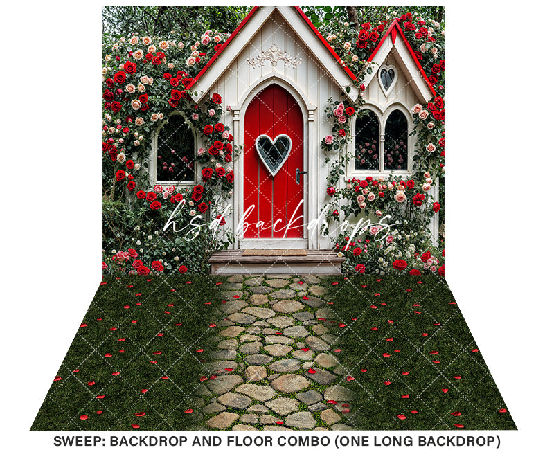 Home is Where the Heart is (sweep options) - HSD Photography Backdrops