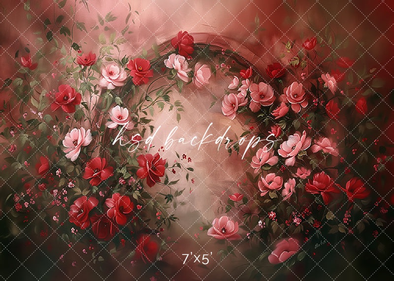 De Belles Fleurs (sweep options) - HSD Photography Backdrops