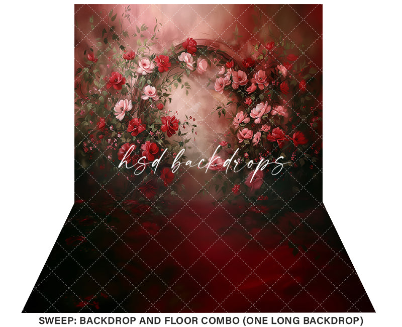 De Belles Fleurs (sweep options) - HSD Photography Backdrops
