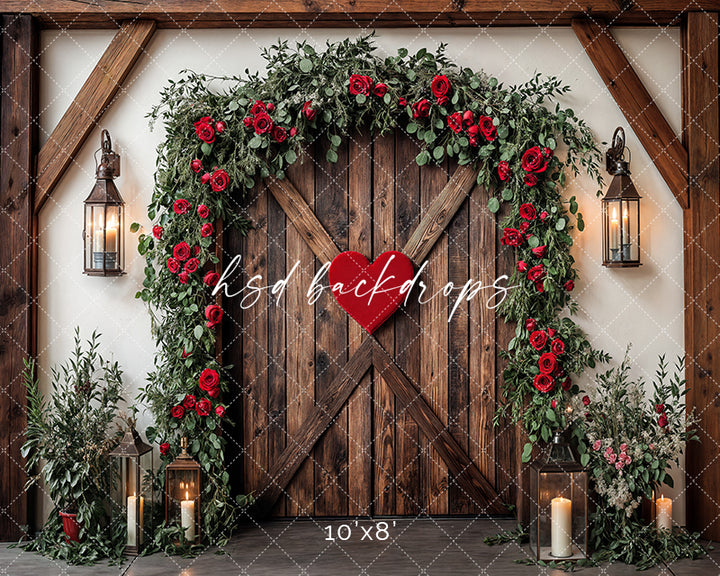 Beloved Barn Doors - HSD Photography Backdrops