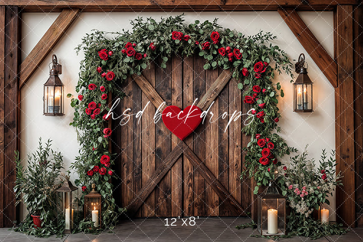 Beloved Barn Doors - HSD Photography Backdrops