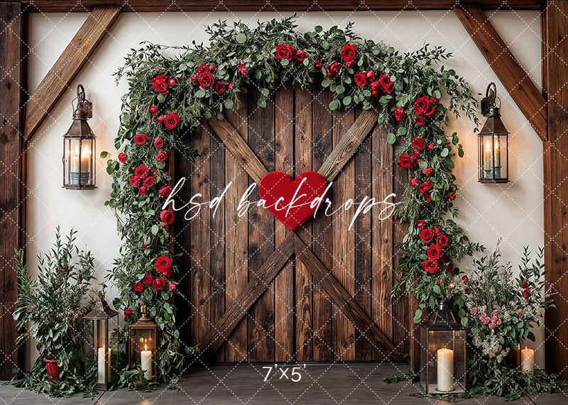 Beloved Barn Doors - HSD Photography Backdrops
