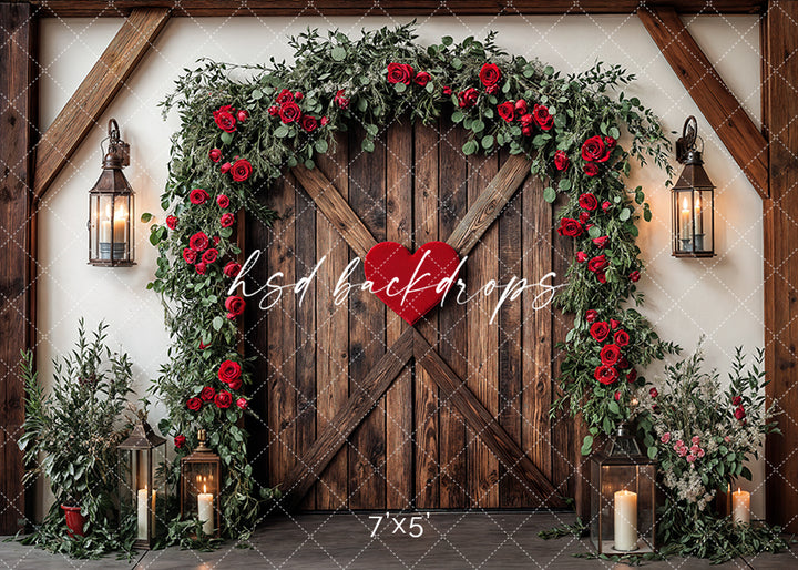 Beloved Barn Doors - HSD Photography Backdrops