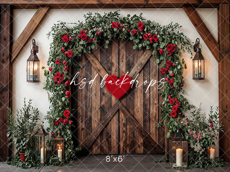 Beloved Barn Doors - HSD Photography Backdrops