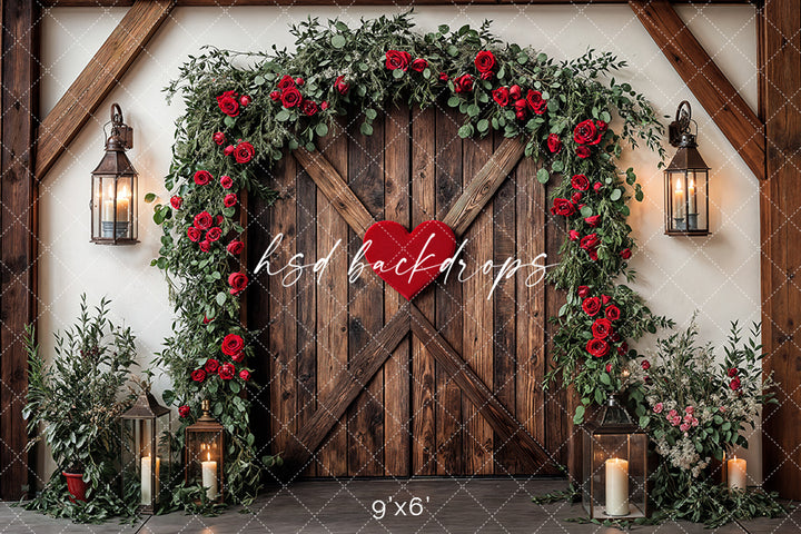 Beloved Barn Doors - HSD Photography Backdrops