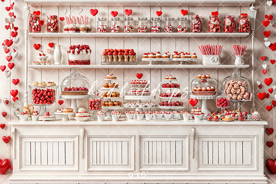 Valentine's Day Sweets Buffet (sweep options) - HSD Photography Backdrops