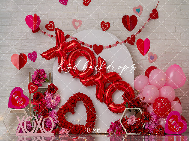 XOXO Arch - HSD Photography Backdrops