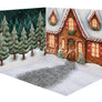 Christmas Gingerbread House Photo Backdrop Room - CHS46282