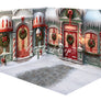 Christmas Village Toy Shop Christmas Room Backdrops - CHS48384