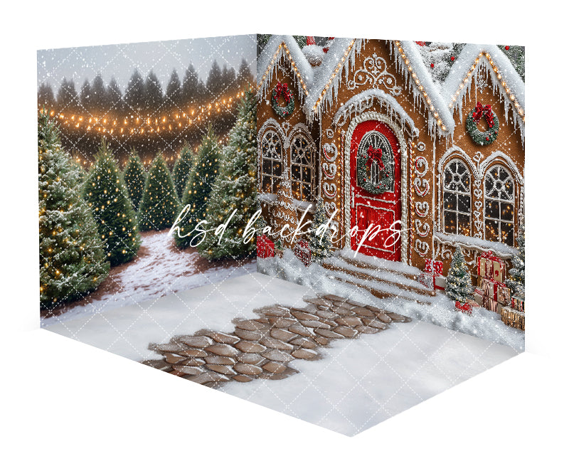 Christmas Room - CHS66075 - HSD Photography Backdrops