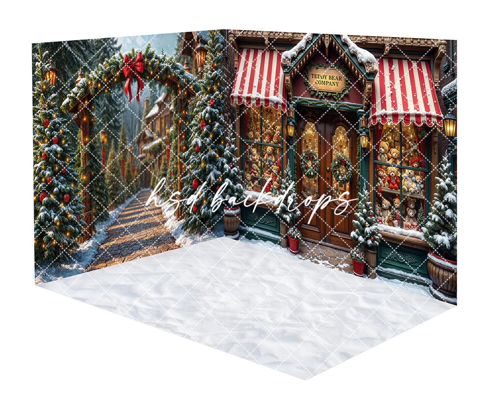 Christmas Teddy Bear Boutique Room - CHS75456