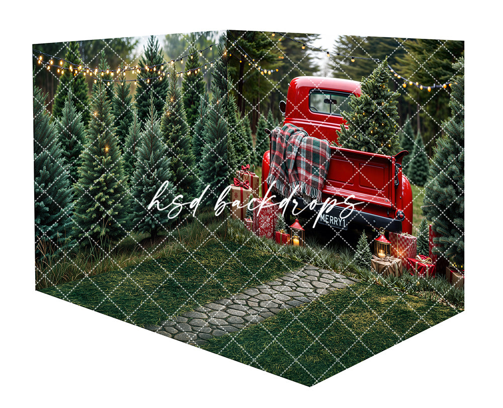 Plaid & Pine Pickup Room - CHS76866