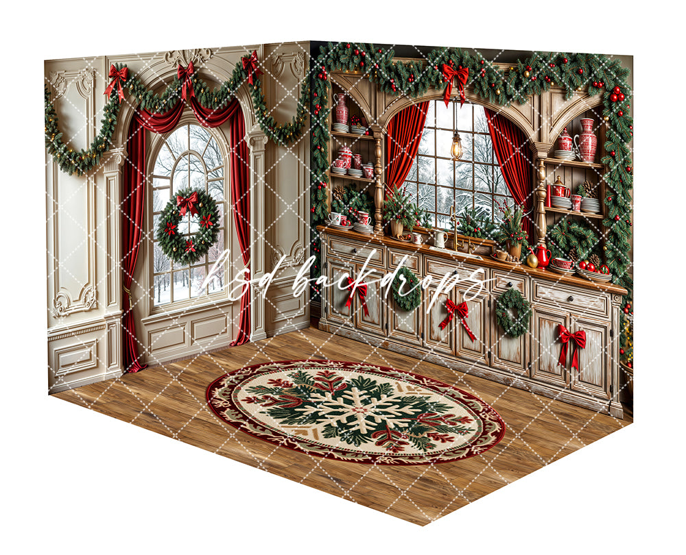 Festive Farmhouse Kitchen Room - CHS77542