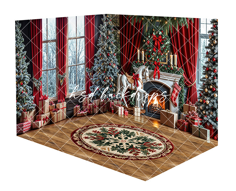 Rocking Around the Fireplace Room - CHS78309