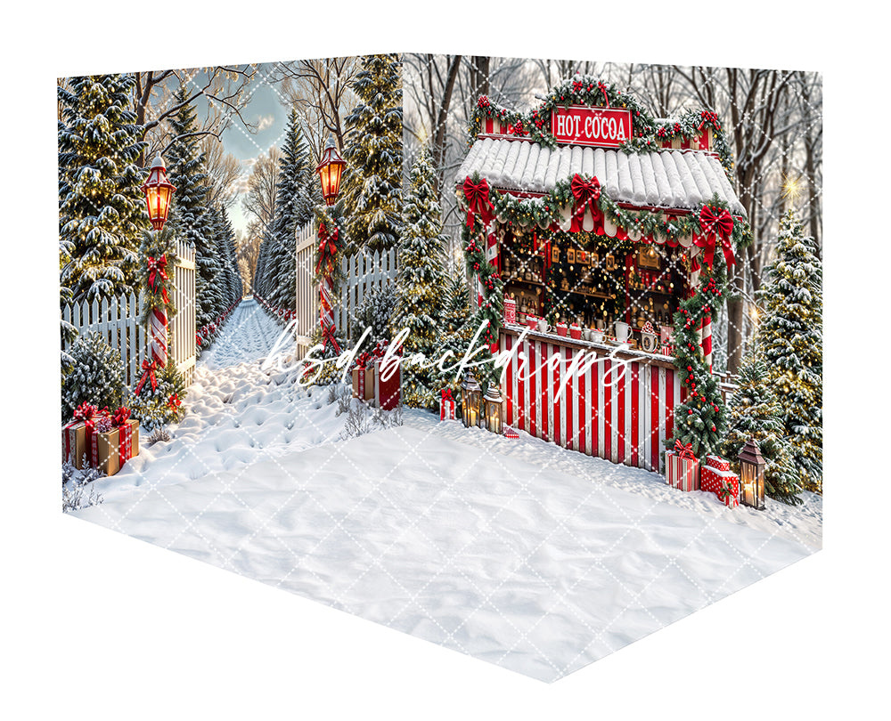 Candy Cane Cocoa Stand Room - CHS78485