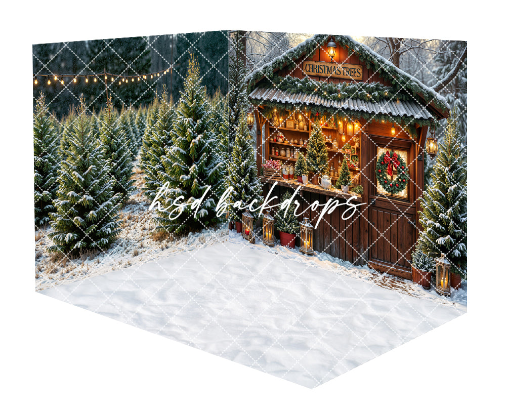Christmas Tree Farm Shack Room - CHS80506