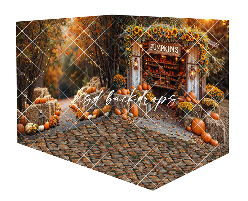 Sunflower Pumpkin Stand Room - FALL54338