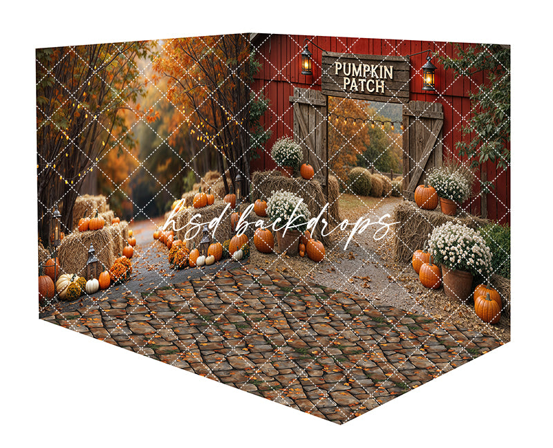 Fall Farm Barn Entrance Room - FALL56138