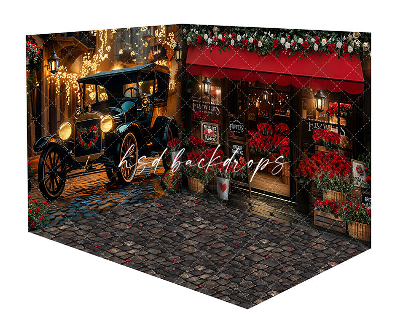 Valentine's Day Room - VD33522 Vintage Market - HSD Photography Backdrops