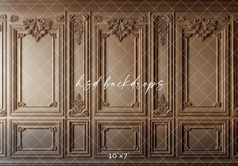 Light Brown Victorian Wall (sweep options) - HSD Photography Backdrops