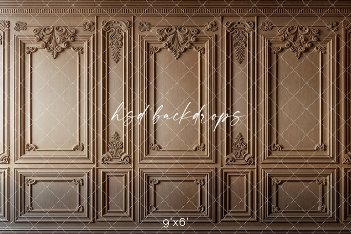 Light Brown Victorian Wall (sweep options) - HSD Photography Backdrops