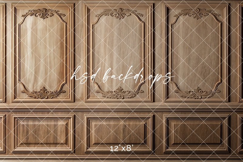 Ashcroft Wainscot Wall (sweep options) - HSD Photography Backdrops