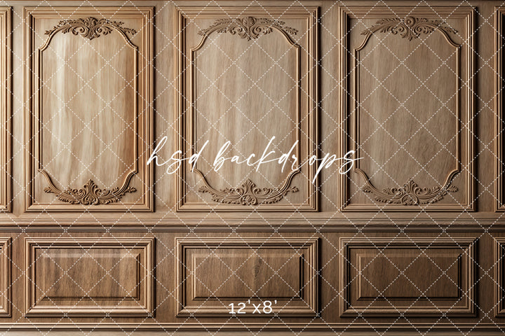 Ashcroft Wainscot Wall (sweep options) - HSD Photography Backdrops