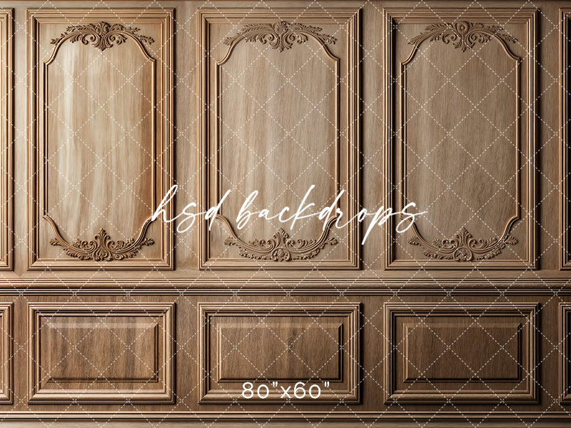 Ashcroft Wainscot Wall (sweep options) - HSD Photography Backdrops