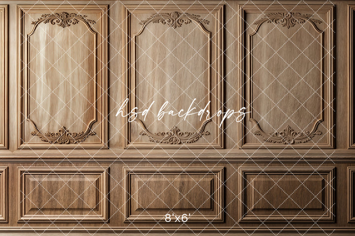 Ashcroft Wainscot Wall (sweep options) - HSD Photography Backdrops