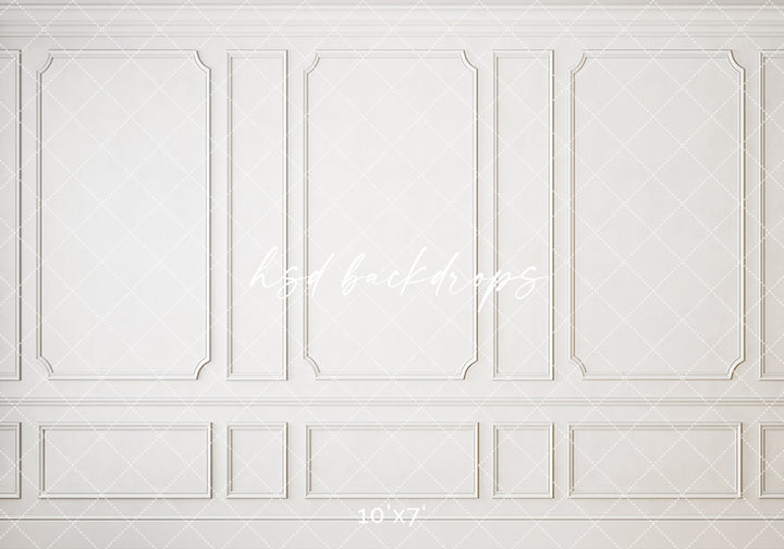 Elegant White Wall - HSD Photography Backdrops