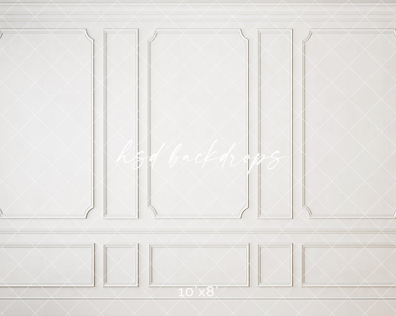 Elegant White Wall - HSD Photography Backdrops