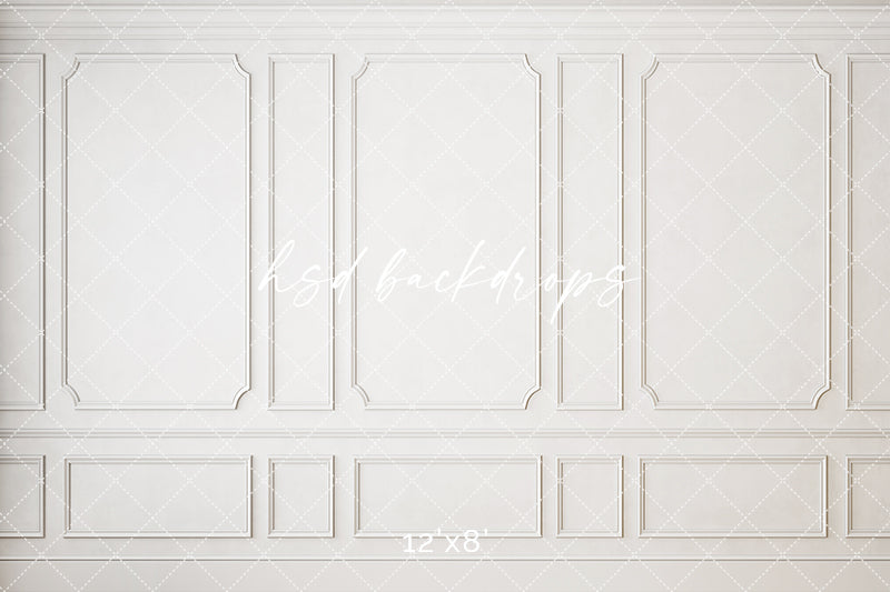 Elegant White Wall - HSD Photography Backdrops