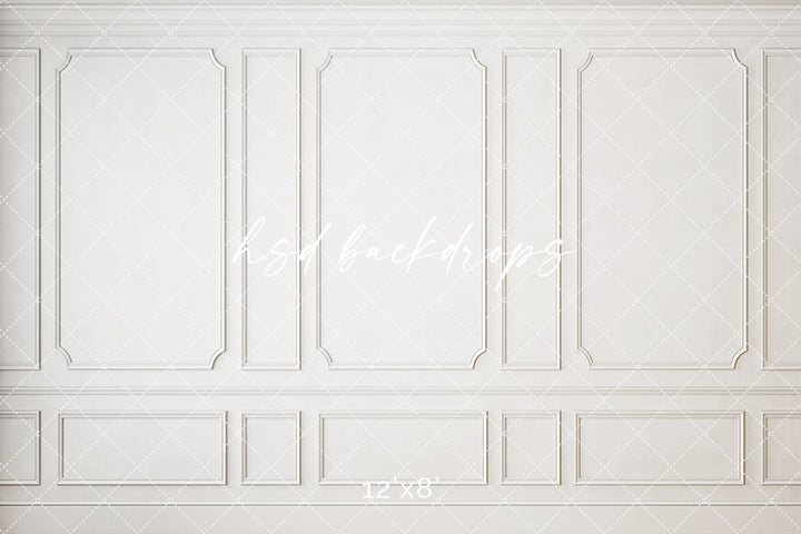 Elegant White Wall - HSD Photography Backdrops