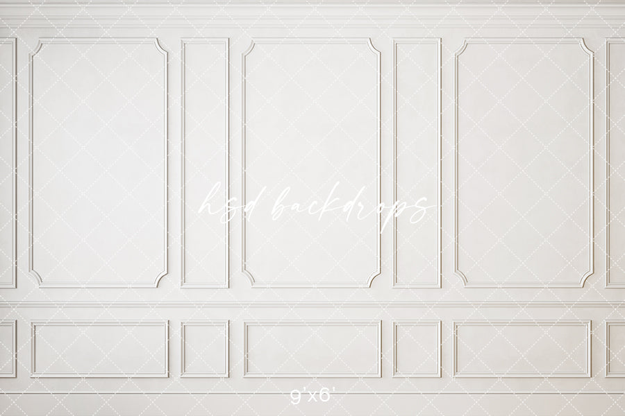 Elegant White Wall - HSD Photography Backdrops