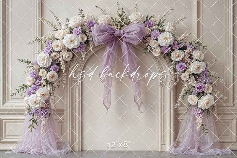 Coquette Wall - Purple - HSD Photography Backdrops